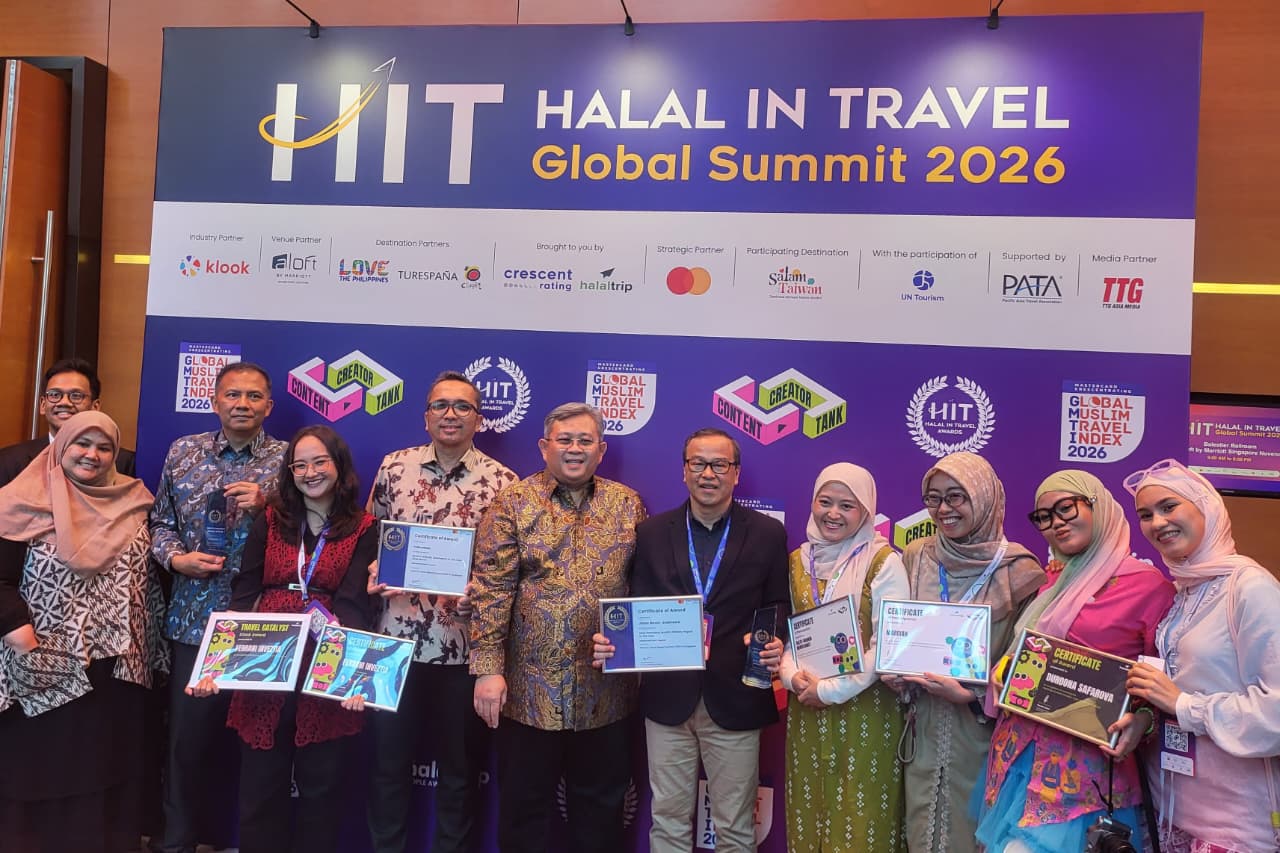Indonesia Naik ke Peringkat 2 Destinasi Wisata Ramah Muslim Terbaik Dunia