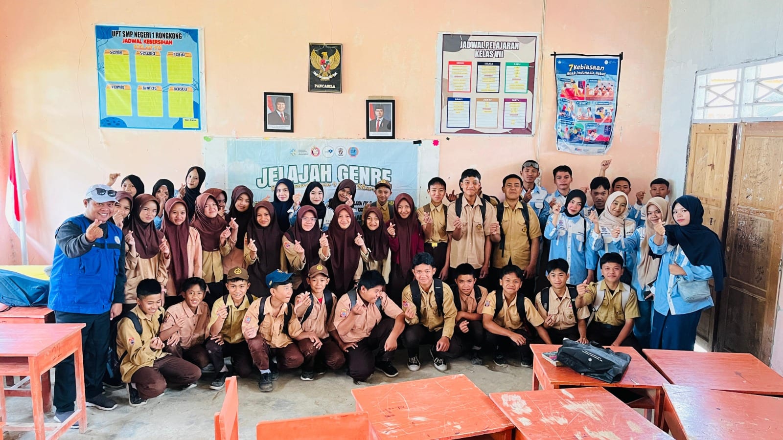 Bawa Misi Triad KRR dan Edukasi AI, Jelajah Genre Part 1 Sukses Digelar di Kecamatan Rongkong