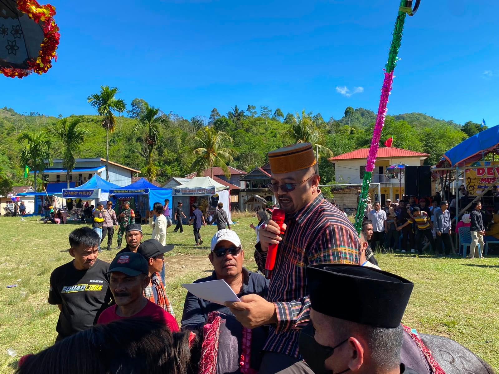 Mewakili Gubernur Sulbar, Bau Akram Dai Hadiri Puncak Upacara Adat Pattera' Pappuangan di Limboro Rambu-Rambu