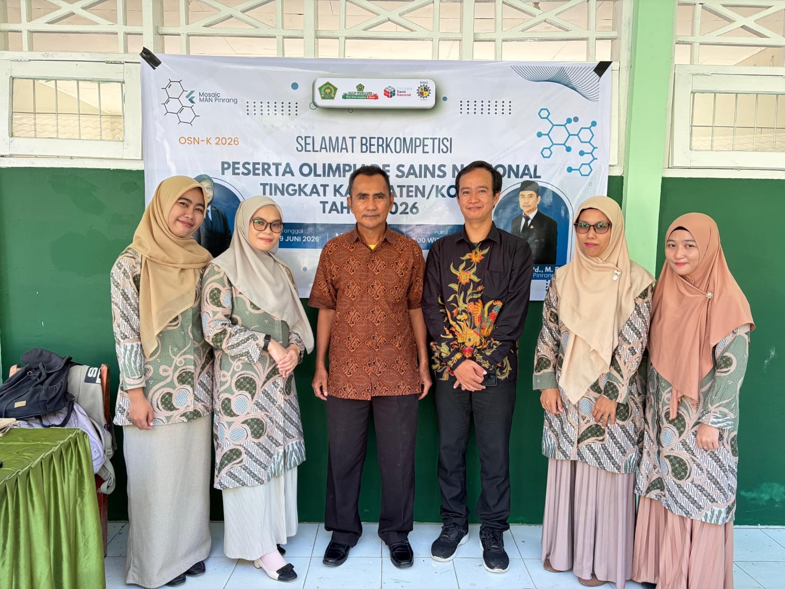 MAN Pinrang Lepas Peserta OSN 2026, Kepala Madrasah Tekankan Prestasi dan Karakter