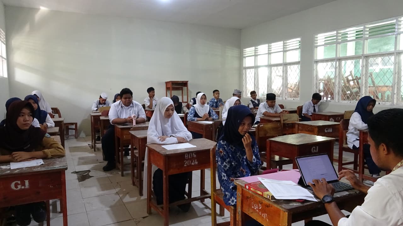 Menuju Generasi Madrasah Unggul, MAN Pinrang Laksanakan Tes Seleksi Peserta Didik Baru Jalur Reguler