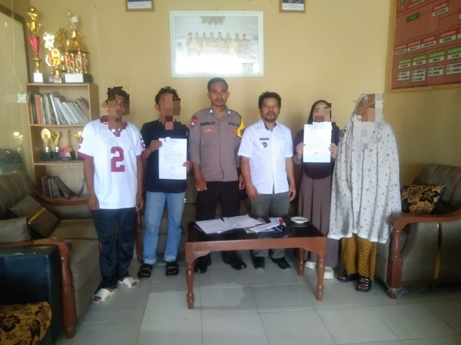 Bhabinkamtibmas Polman Mediasi Konflik Warga Akibat Knalpot Bising