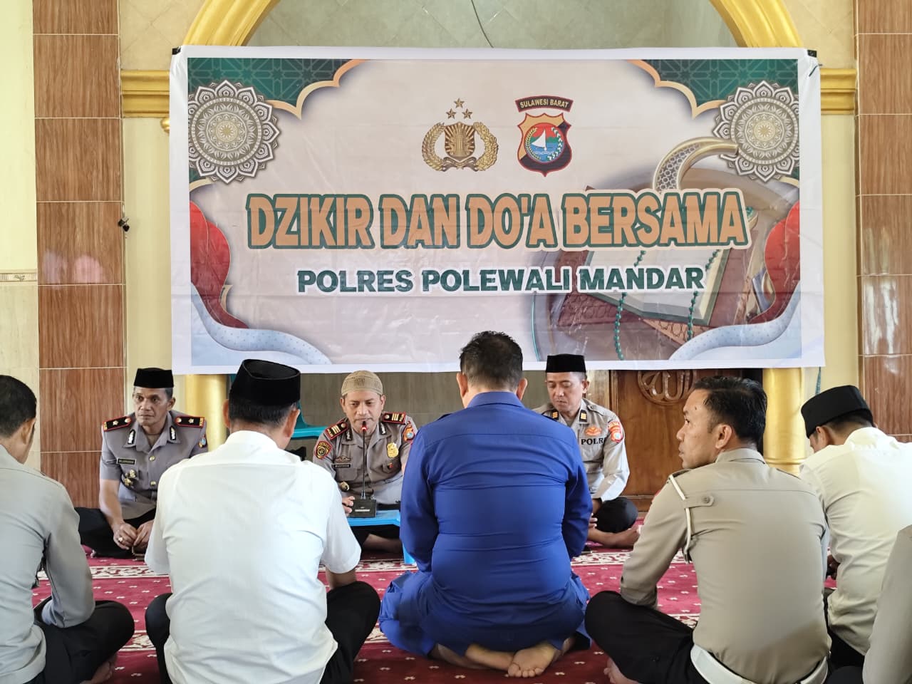 Polres Polewali Mandar Gelar Dzikir dan Doa Bersama Sambut HUT Bhayangkara ke-80