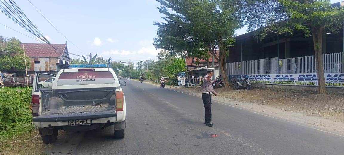 Kecelakaan Beruntun di Mapilli Polman, Empat Orang Terluka