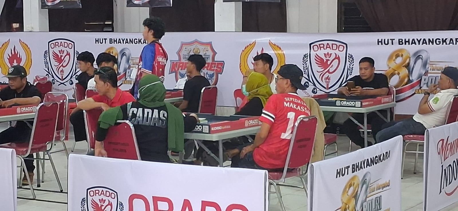 Kapolres Parepare Resmi Buka Turnamen Domino ORADO Kapolres Parepare Cup 2026, Momentum Lahirkan Atlet Domino Berprestasi