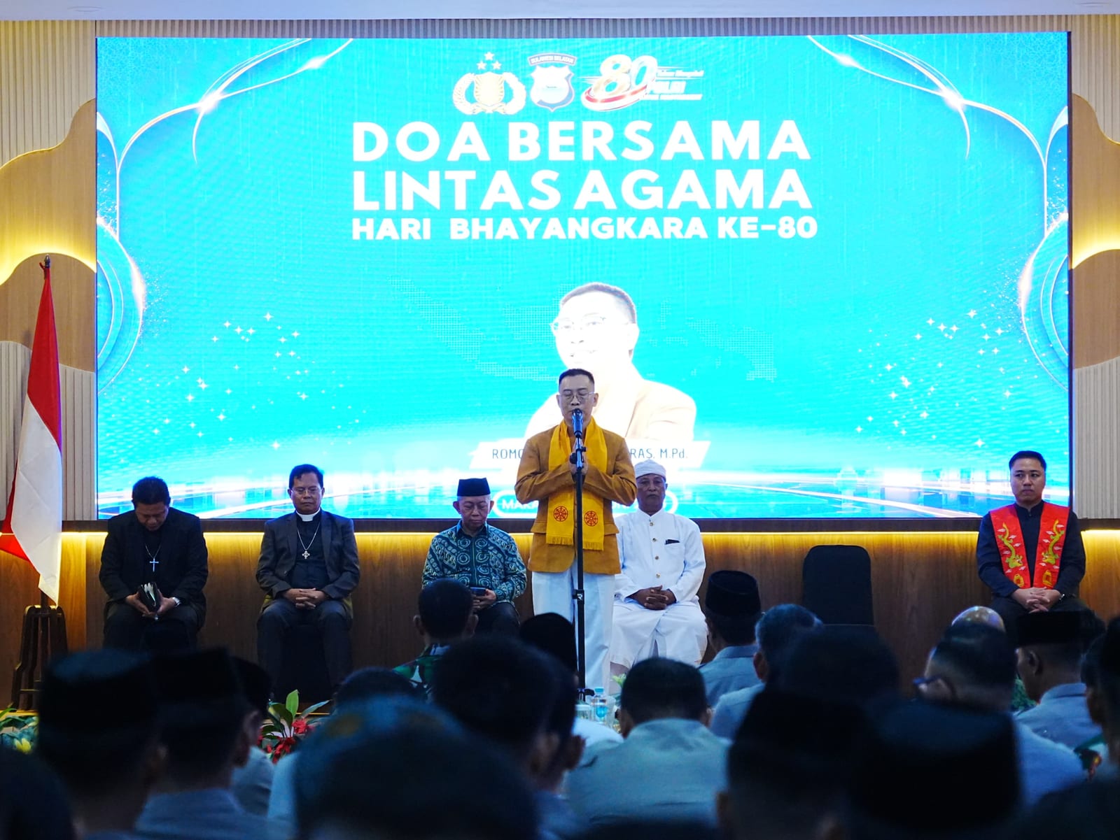 Polda Sulsel Gelar Doa Bersama Lintas Agama dalam Rangka Peringatan Hari Bhayangkara ke-80 Tahun 2026
