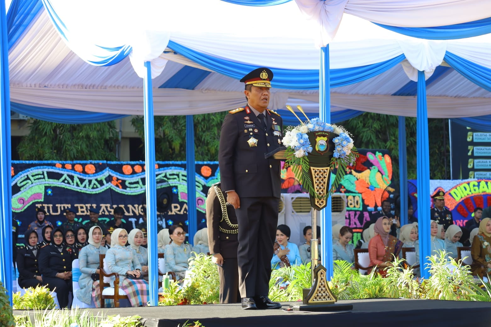 Upacara Hari Bhayangkara ke-80 di Mapolda Sulsel Berlangsung Khidmat, Kapolda Tegaskan Komitmen Penguatan Polri Presisi