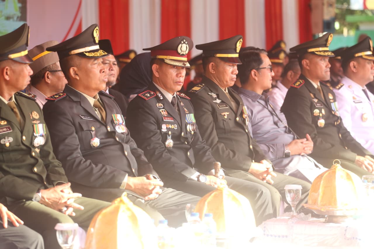 Meriahkan HUT Bhayangkara ke-80, Batalyon B Pelopor Ikuti Upacara dan Syukuran di Lapangan Andi Makkassau