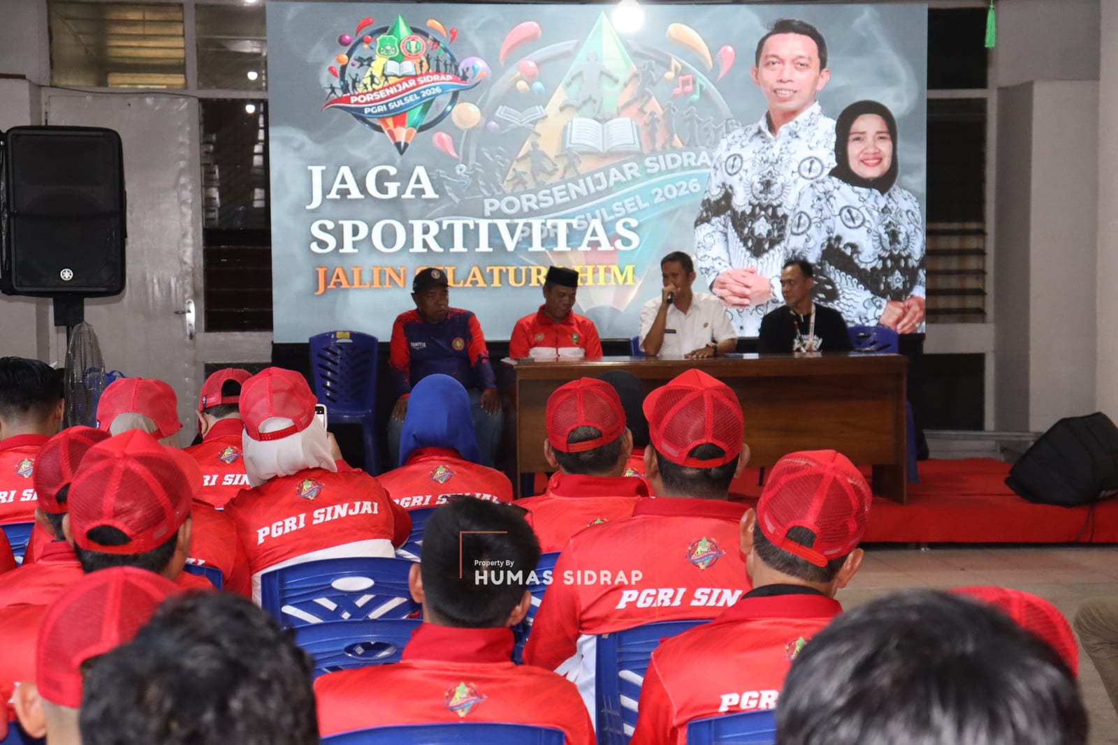 Wakil Bupati Sidrap Sambut Kedatangan Kontingen Porsenijar Sulsel, Ajak Junjung Persaudaraan dan Sportivitas