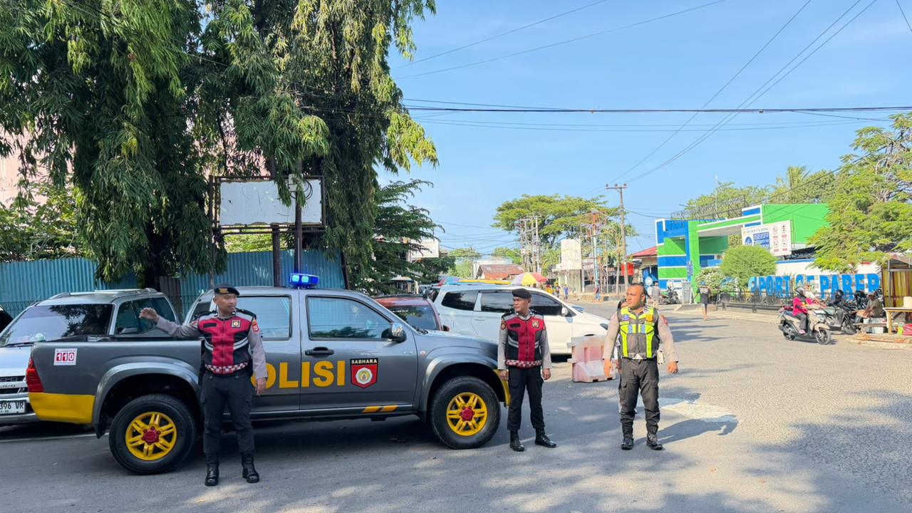 Patroli Perintis Presisi Sat Samapta Polres Parepare, Hadir Kawal Aktivitas Warga dan Jaga Kondusivitas Kota