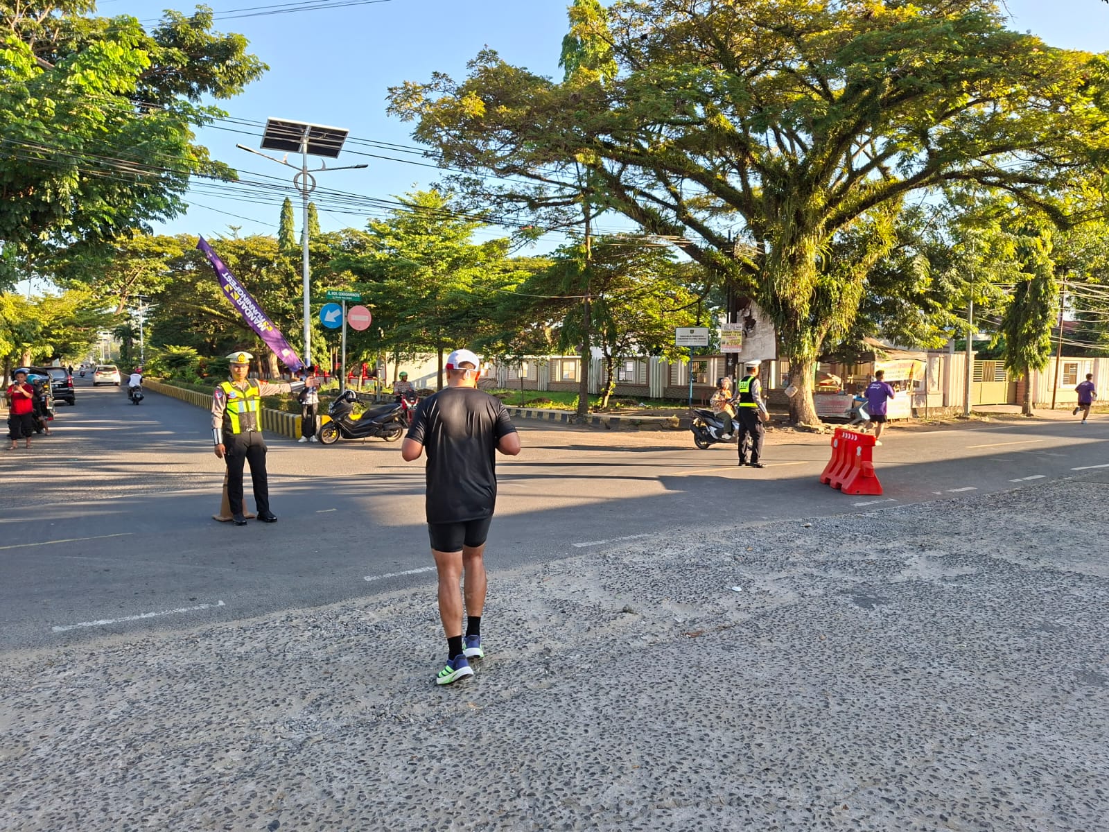 Satlantas Polres Polman Sukses Amankan Jalannya Mandar Runningfest 2026