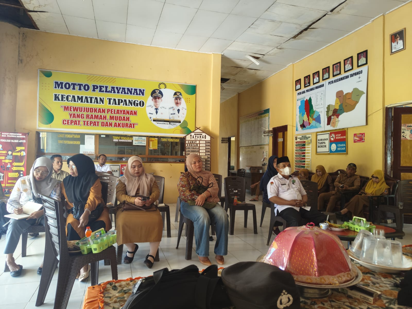 Polsek Tapango Hadiri Technical Meeting PHBN HUT ke-81 RI, Bahas Kesiapan Porseni dan Paskibraka
