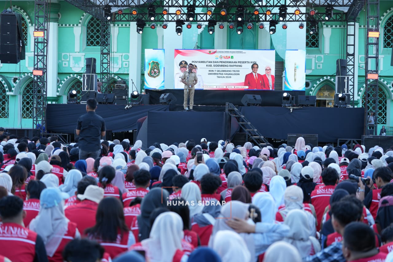 Bupati Syaharuddin Minta Mahasiswa Unhas Membaur dan Tak Jaim ke Warga Sidrap