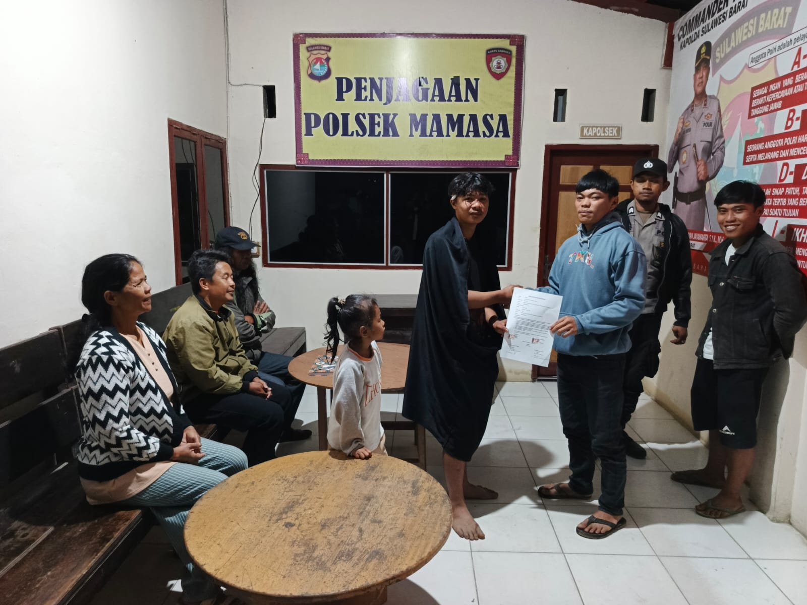 Perkelahian Dua Pemuda di Mamasa Berakhir Damai, Korban Alami Luka Tiga Jahitan