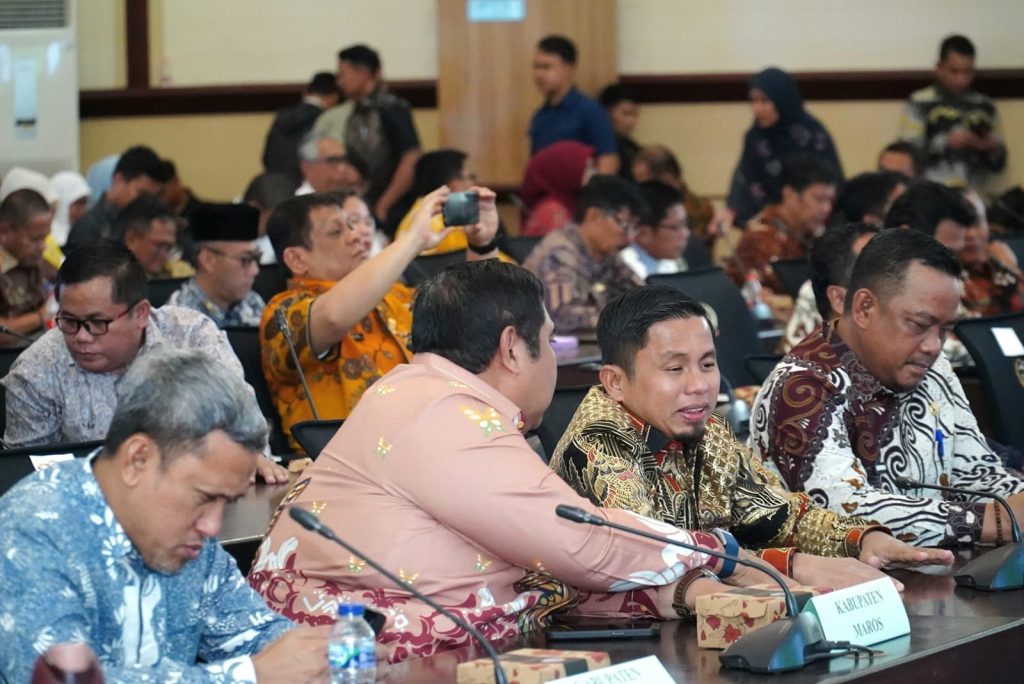 Wali Kota Parepare Hadiri Rakor Penetapan LP2B Sulsel Bersama Menteri ATR/BPN