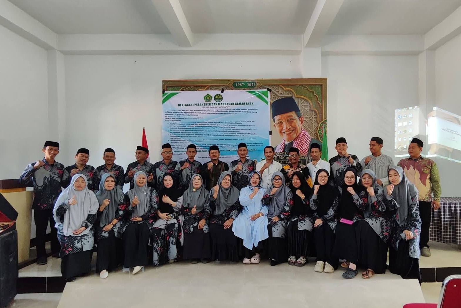 Wujudkan Pesantren Ramah Anak, Ponpes As'Adiyah Belawa Baru Deklarasikan Gerakan Nasional RANA