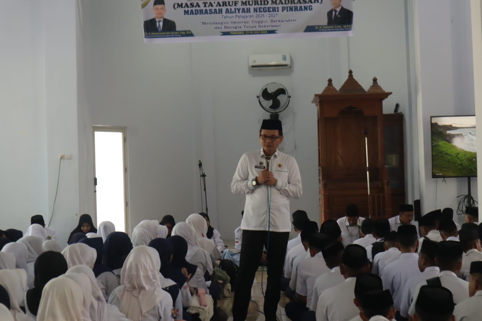 Kemenag Pinrang Bekali Siswa Baru MAN Pinrang Melalui Matamuda, Tanamkan Wawasan Kebangsaan, Moderasi Beragama, dan Nilai Madrasah
