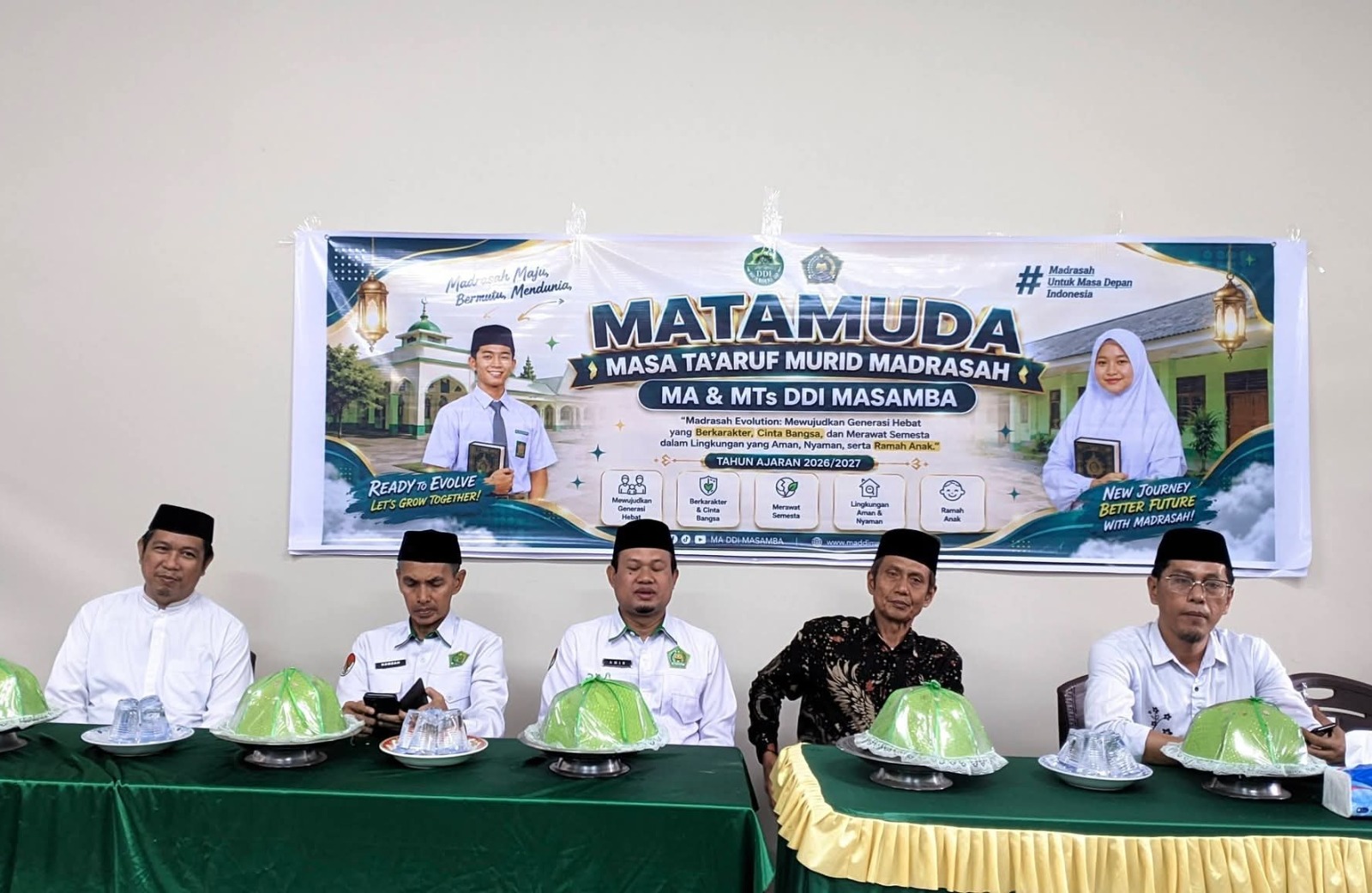 Resmi Dibuka Kasi Pendis Kemenag Luwu Utara, MATAMUDA MTs dan MA DDI Masamba Jadi Awal Lahirnya Generasi Madrasah Berkarakter