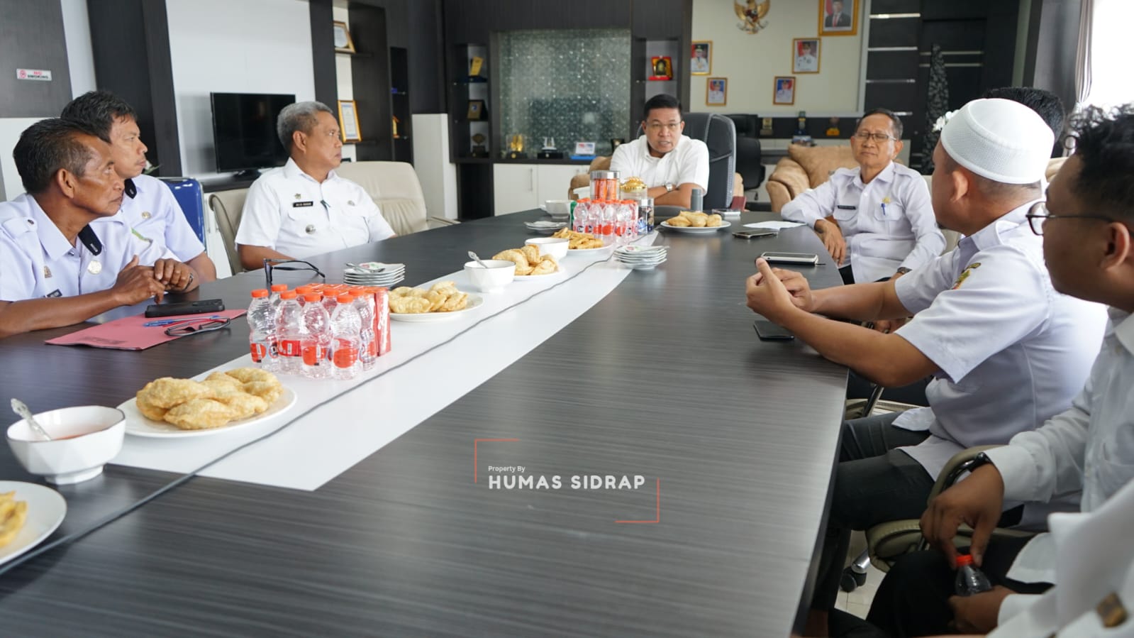 Sekda Sidrap Ikuti Rakor Pengusulan Calon Penerima BSPS Bersama Kemendagri