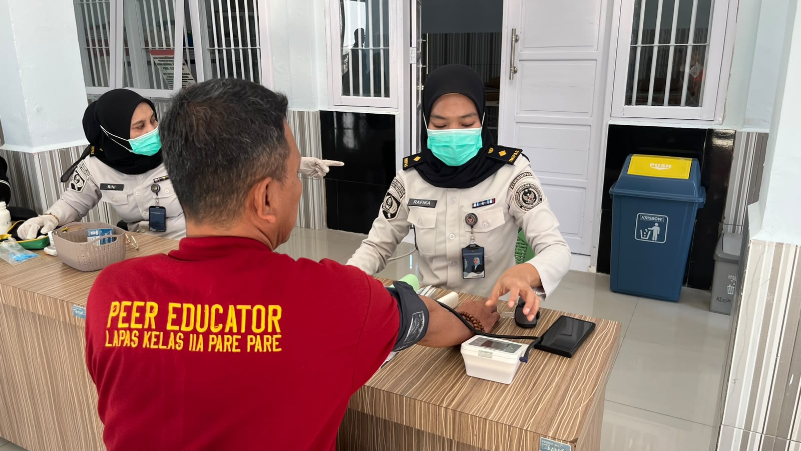 Lapas Parepare Gelar Posyandu Lansia, Wujud Komitmen Berikan Layanan Kesehatan Prima bagi Warga Binaan