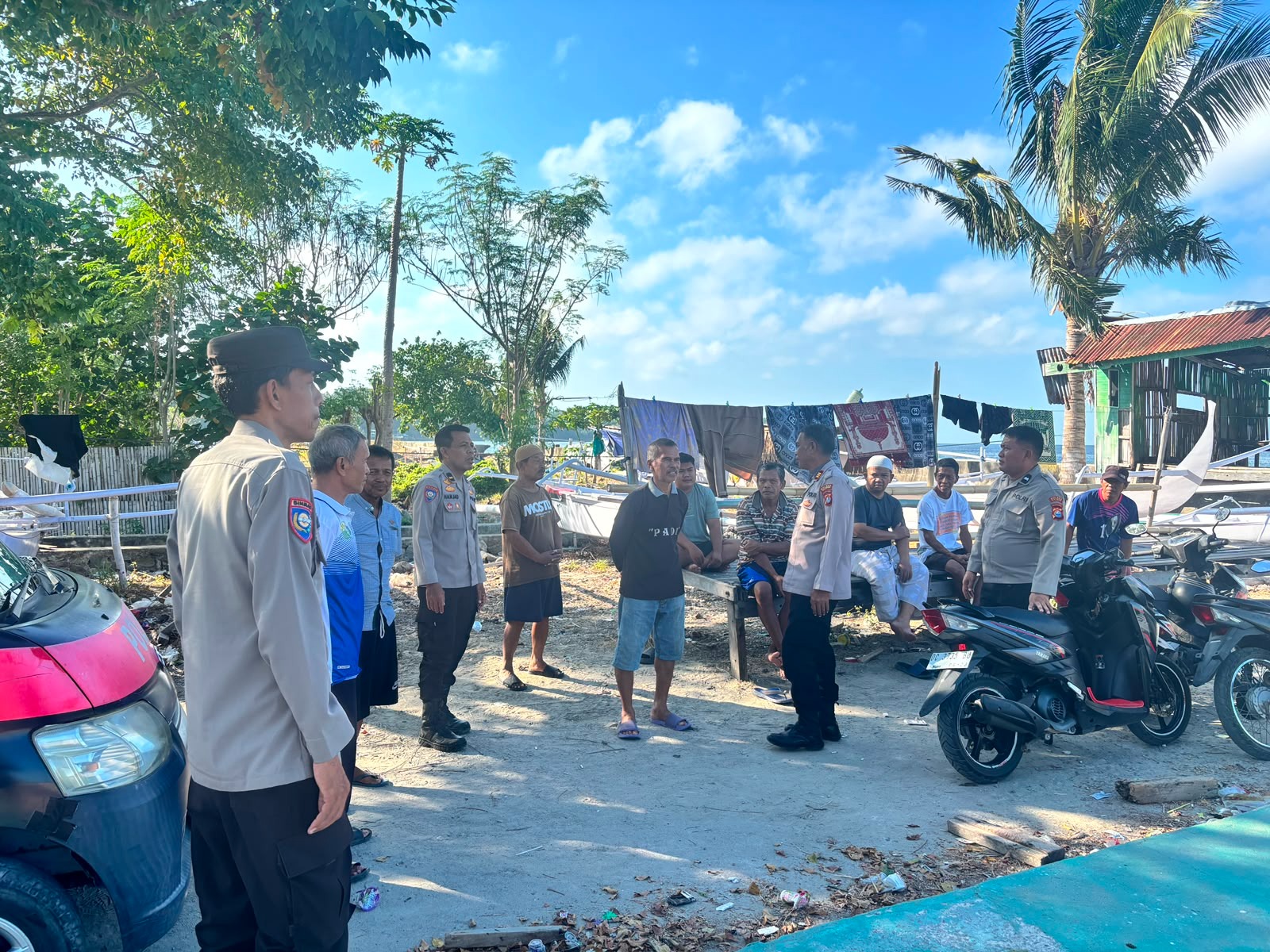 Sat Binmas Polres Majene Ajak Warga Jaga Keamanan dan Ketertiban Jelang Final Piala Dunia 2026