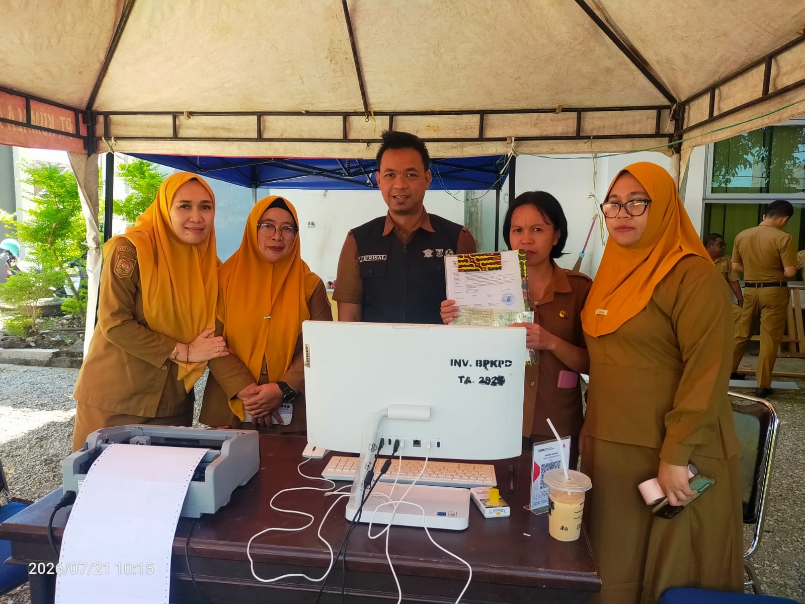 Gerai Samsat Kantor Gubernur Makin Diminati, Bapenda Sulbar Bukukan Penerimaan Lebih dari Rp20 Juta dalam Sehari