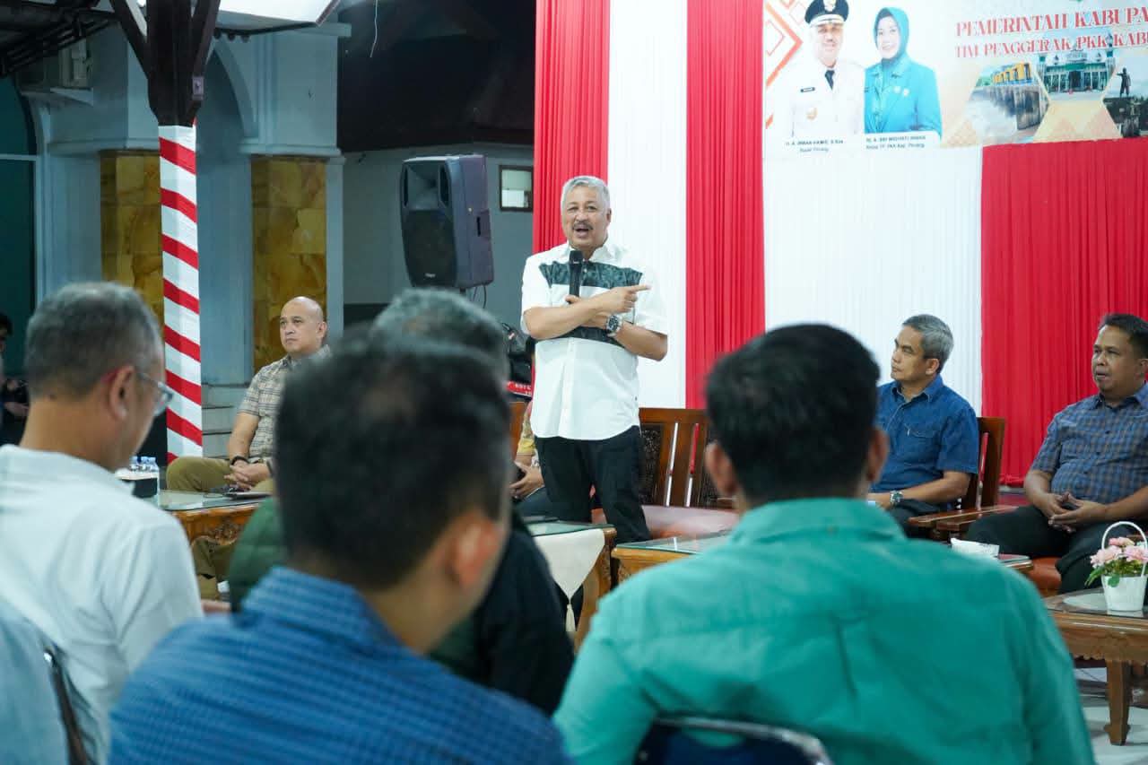 Pemkab Pinrang Perkuat Sinergi Lintas Sektor Hadapi Dampak Kemarau pada Lahan Pertanian