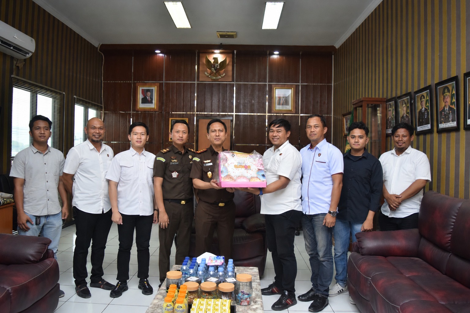 Surprise Hari Bhakti Adhyaksa, Polres Majene Teguhkan Sinergi Bersama Kejaksaan Negeri