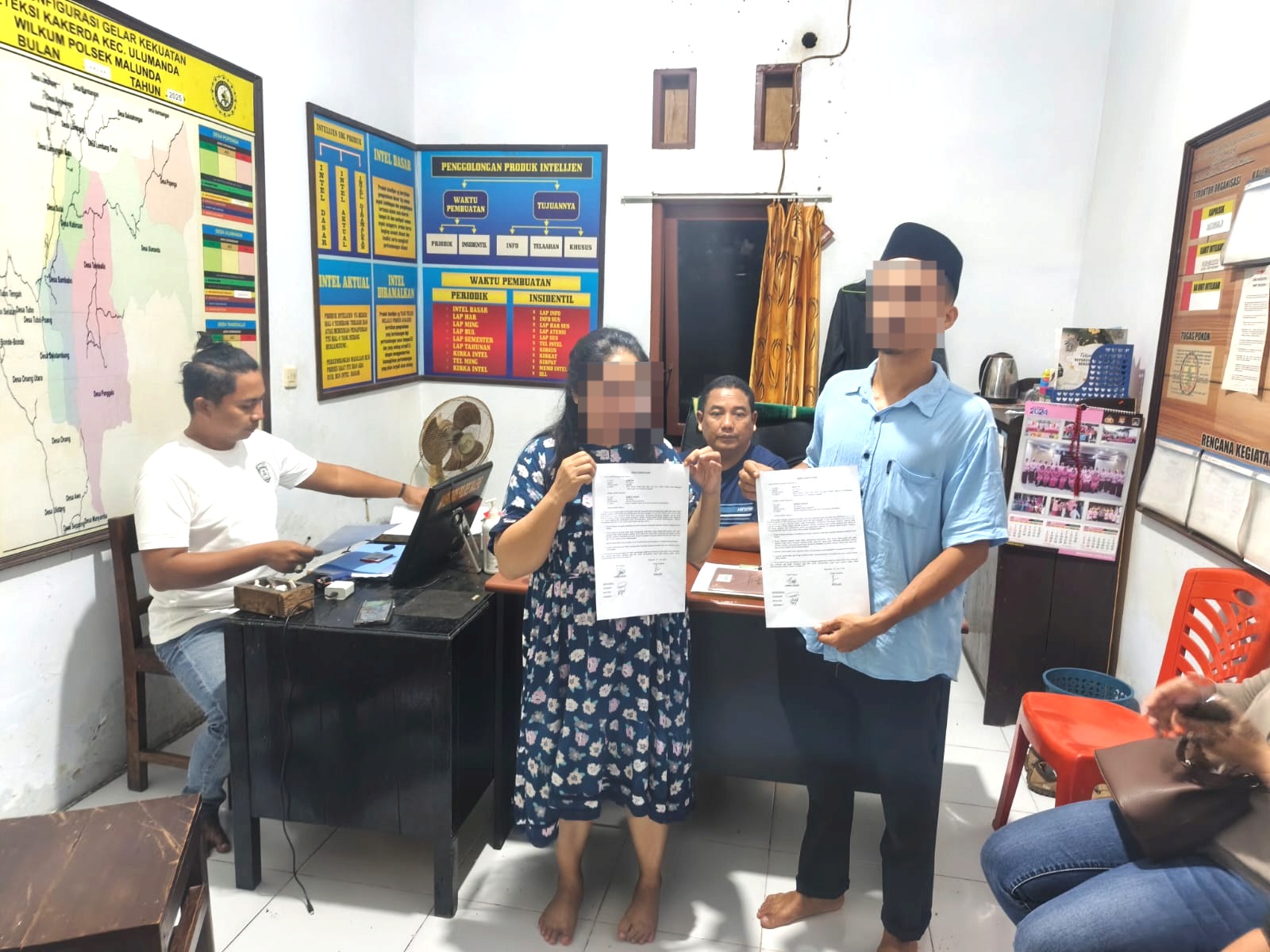  Pendekatan Restoratif Polsek Malunda Selesaikan Sengketa Obat Herbal Secara Kekeluargaan