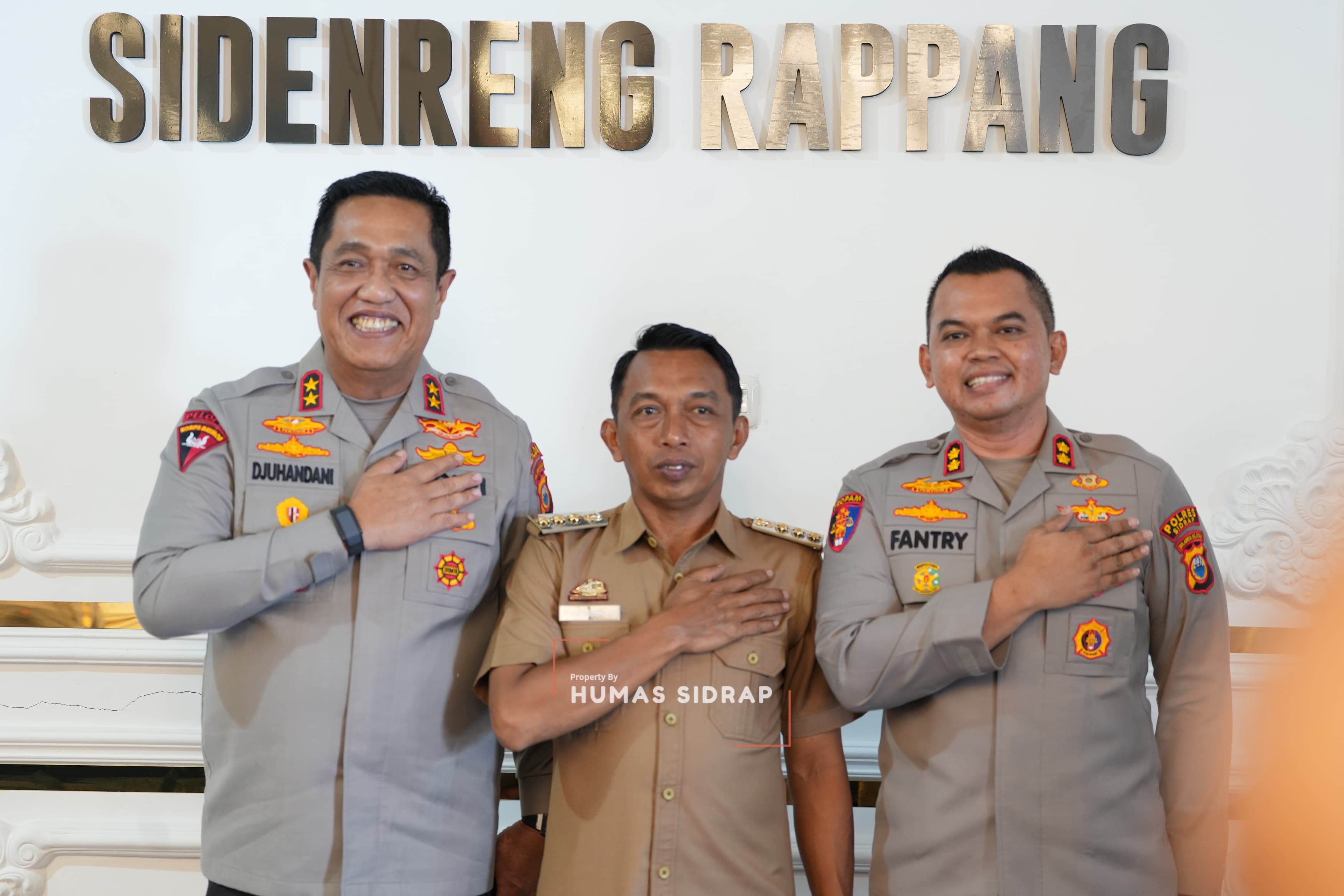 Pemkab Sidrap Sambut Kapolda Sulsel dengan Kuliner Khas dan Durian Lokal