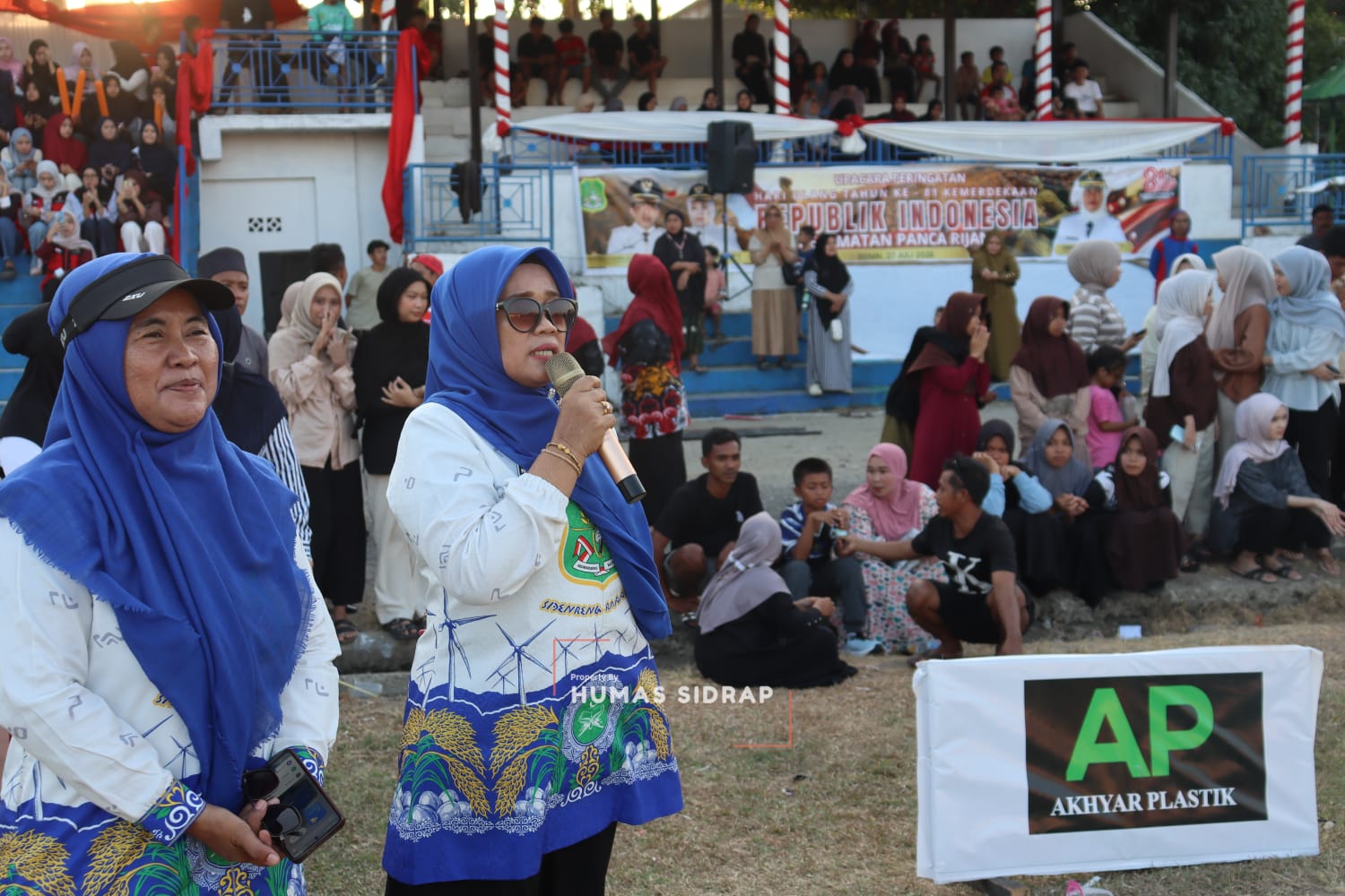 Nurkanaah Beri Motivasi Pelajar pada Final Sepak Bola Mini HUT RI