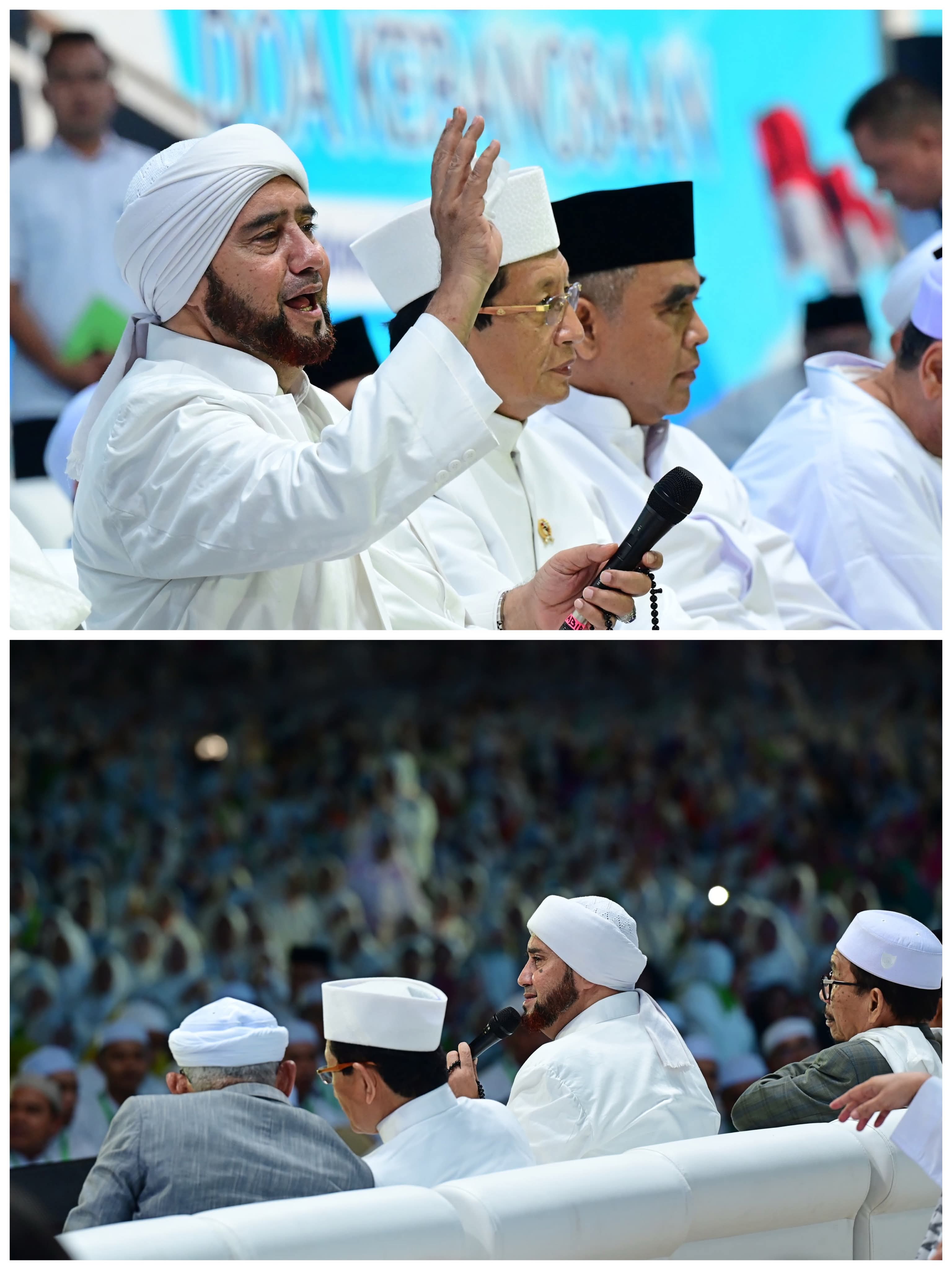 Monas Dipenuhi Lebih 100 Ribu Jemaah, Zikir dan Doa Kebangsaan Gaungkan Persatuan