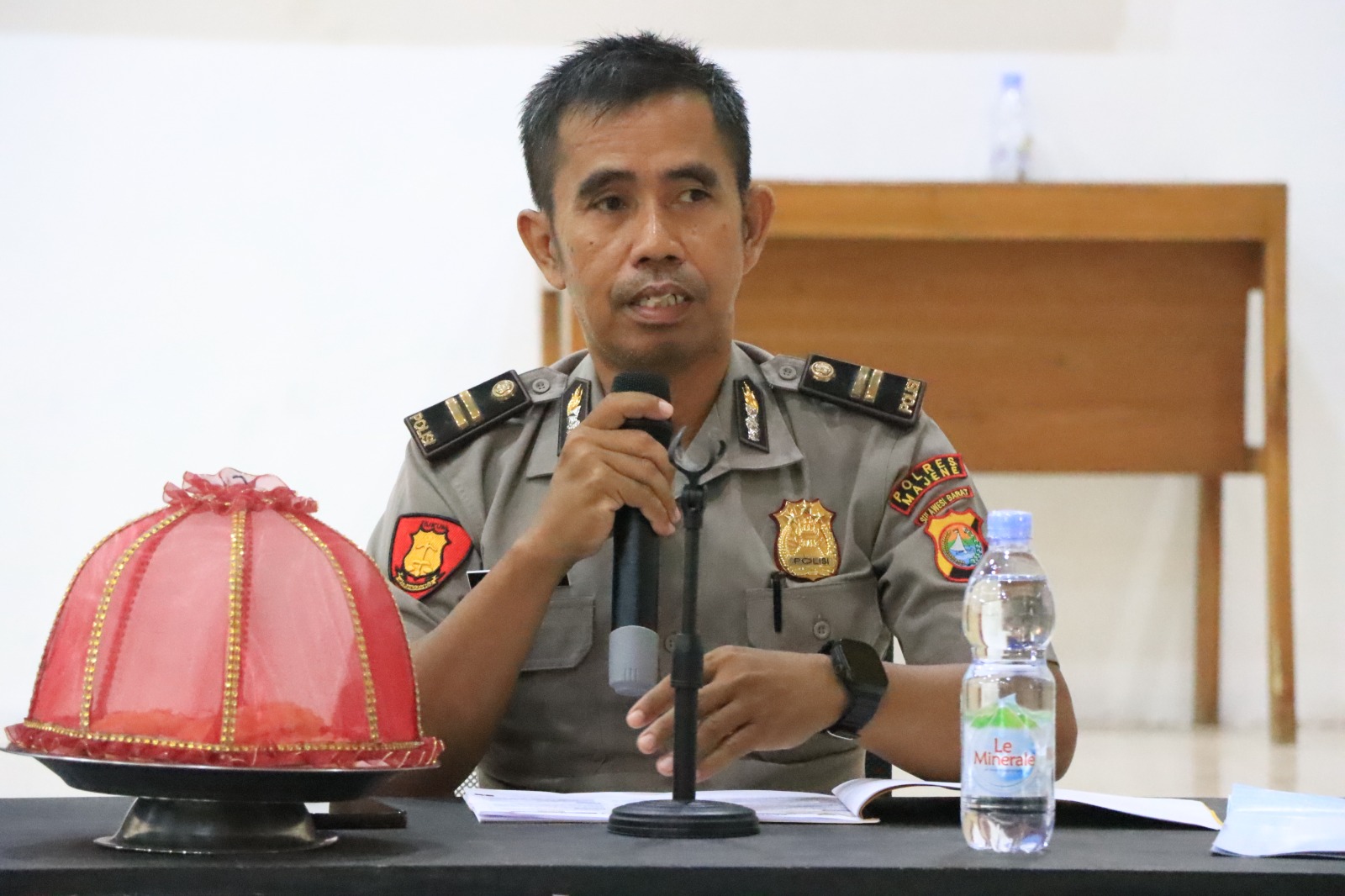 Seksi Hukum Polres Majene Bekali Bhabinkamtibmas Pemahaman UU Nomor 5 Tahun 2026