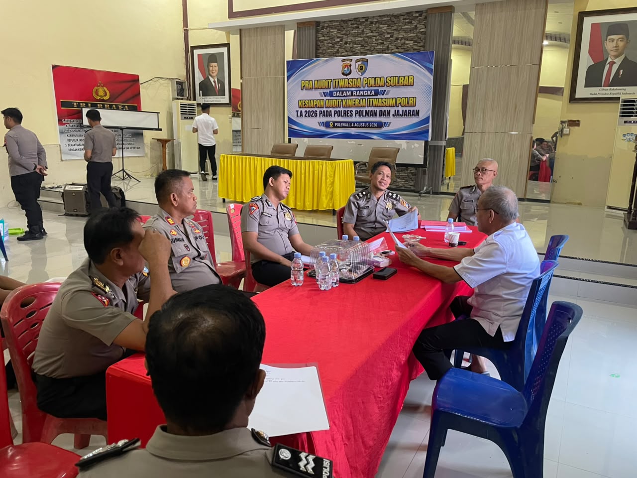 Polres Polman Matangkan Kesiapan Audit