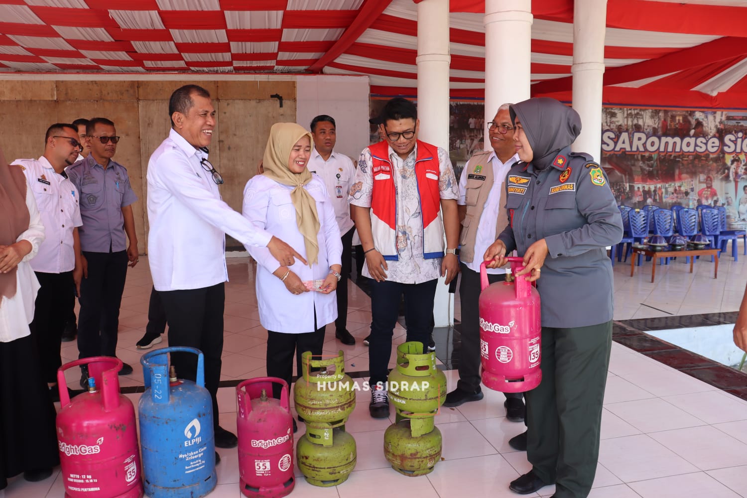 Trade In Bright Gas Jadi Langkah Sidrap Jaga LPG Subsidi Tepat Sasaran