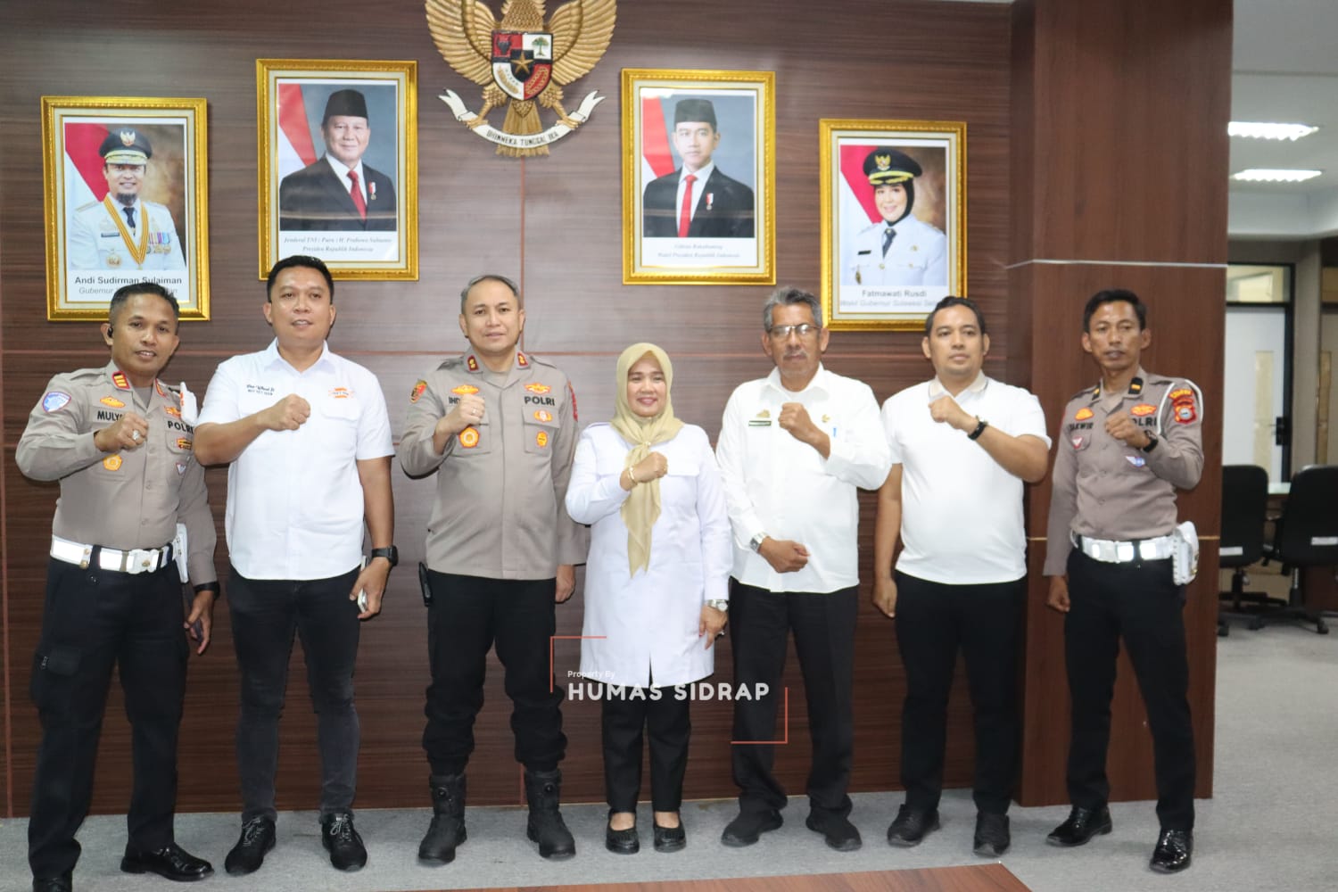 Kapolres Sidrap Perkuat Sinergi dengan Pemkab Demi Pelayanan Masyarakat