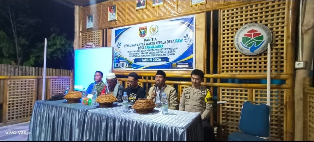 Musyawarah Desa Tetapkan 85 Keterwakilan Pemilih PAW Kepala Desa Tamanjarra