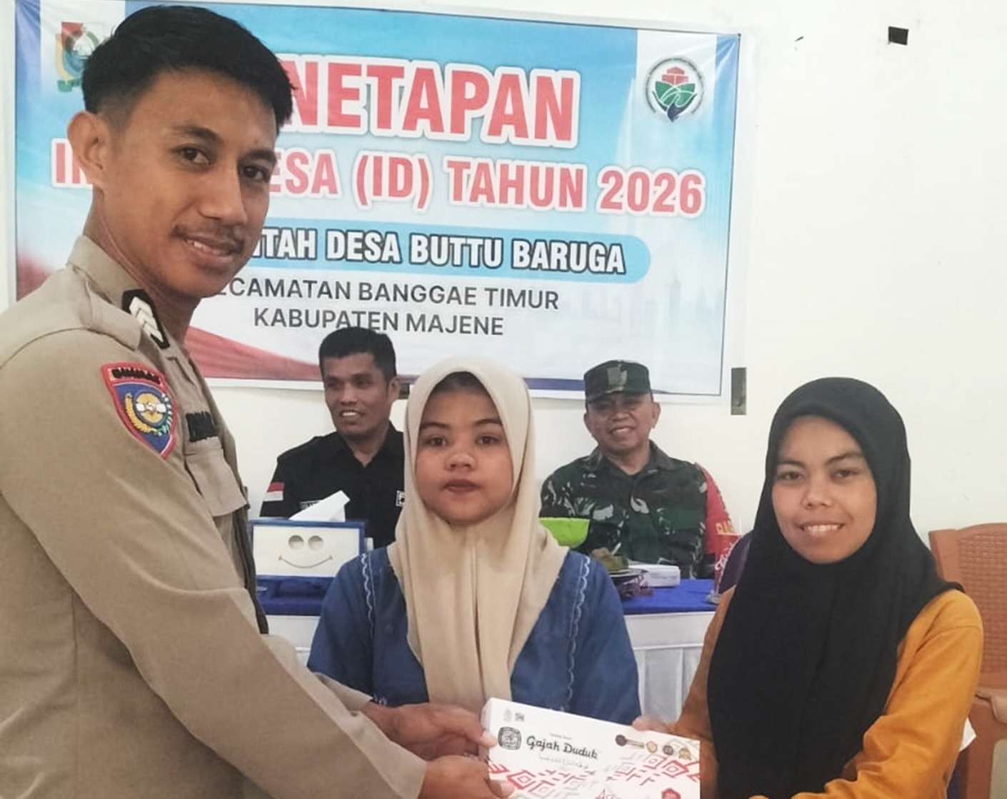 Bhabinkamtibmas Polsek Banggae Hadiri Rapat Pembentukan Tim Penyusun RKPDes 2027 di Desa Buttu Baruga