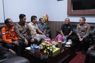 Jalin Sinergi, Kapolres Sidrap Silaturahmi dengan Ketua DPRD Sidrap