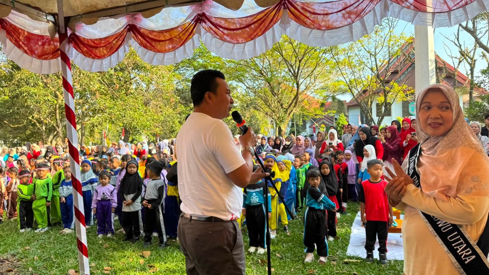 525 Anak Ikuti Lomba Mewarnai di Lutra, Bunda PAUD Hadirkan Edukasi Kesehatan