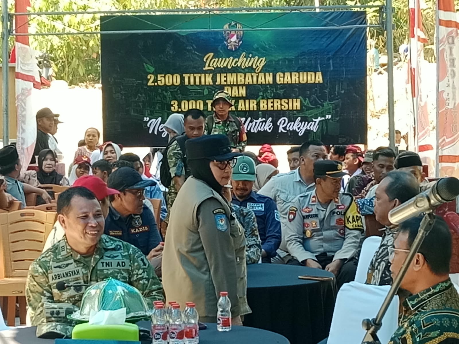 Kapolsek Campalagian Hadiri Peresmian Jembatan Aramco Merah Putih oleh Presiden RI Secara Virtual