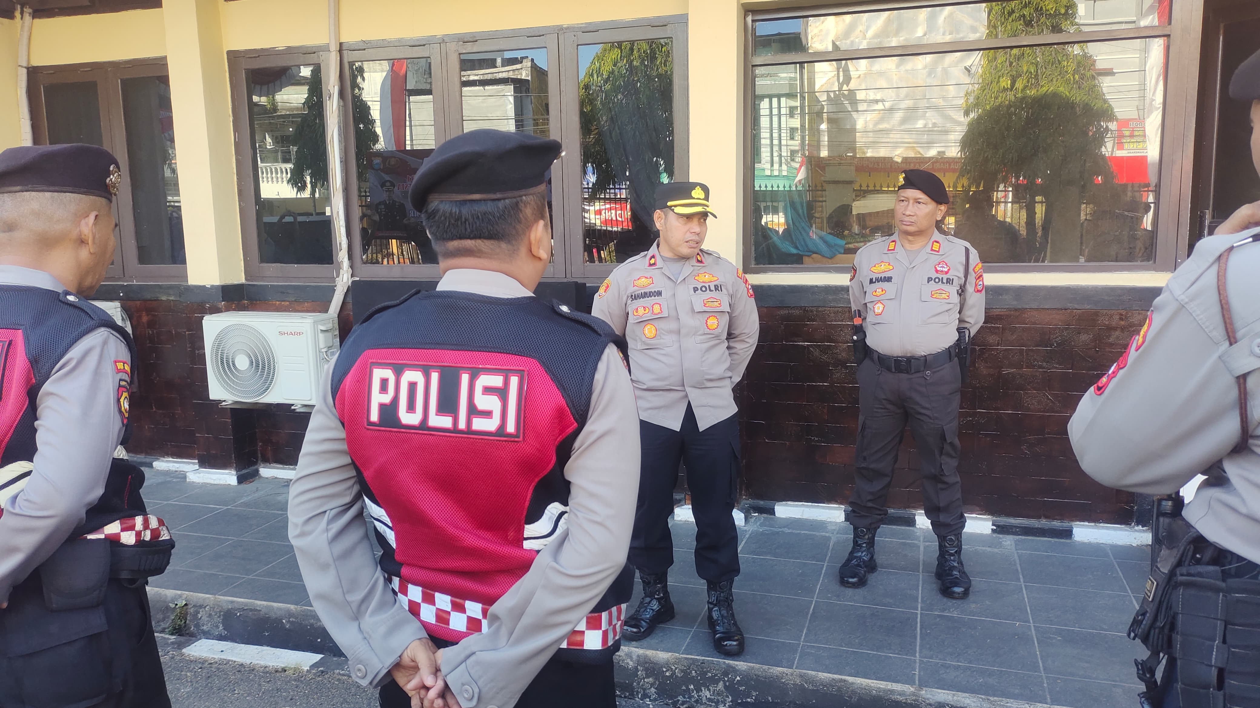 Waka Polres Parepare Tekankan Disiplin dan Kesiapan Personel Samapta
