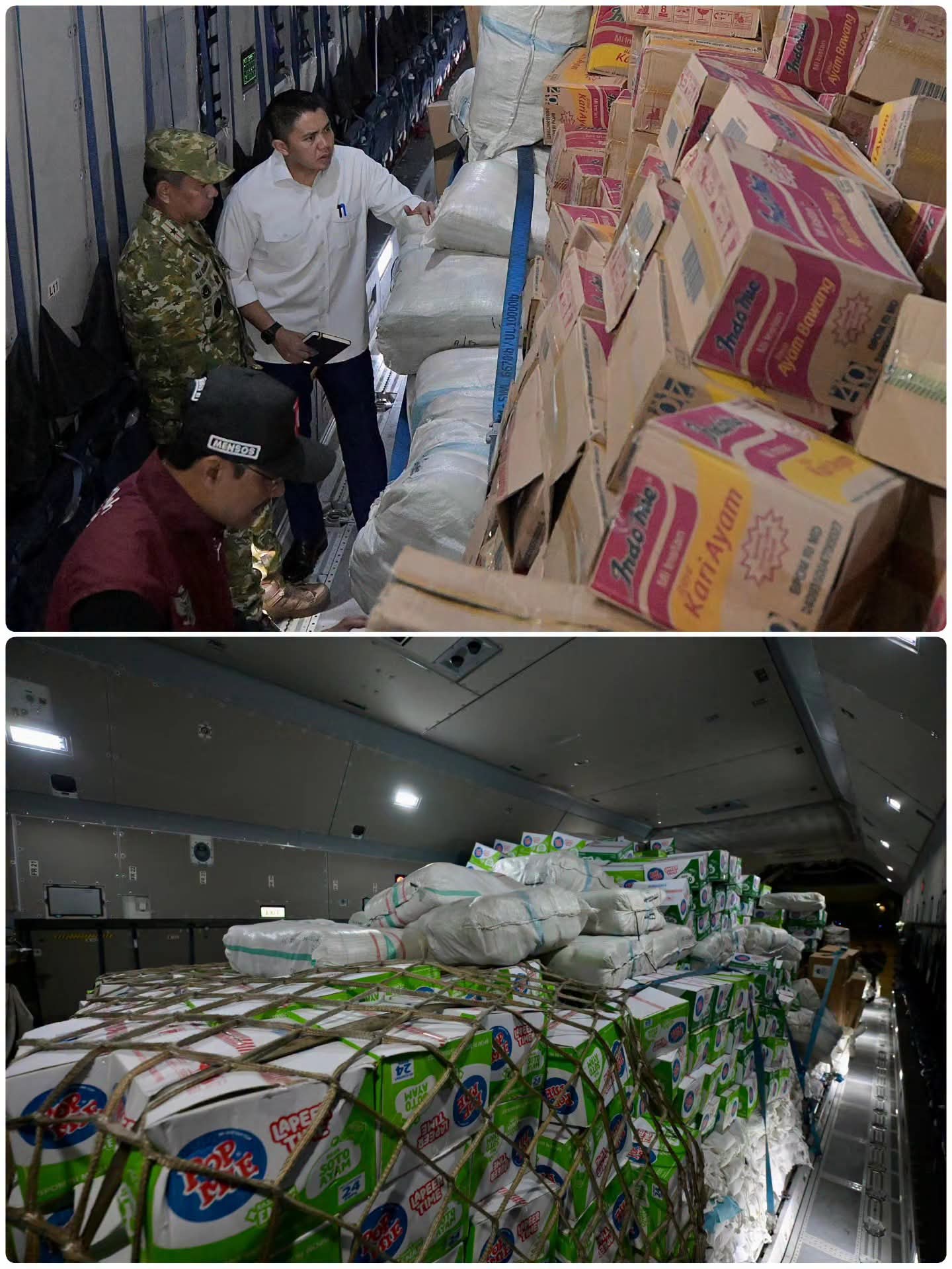 Pemerintah Kembali Kirim 65 Ton Logistik ke NTT, Total 253 Ton Sejak Hari Pertama