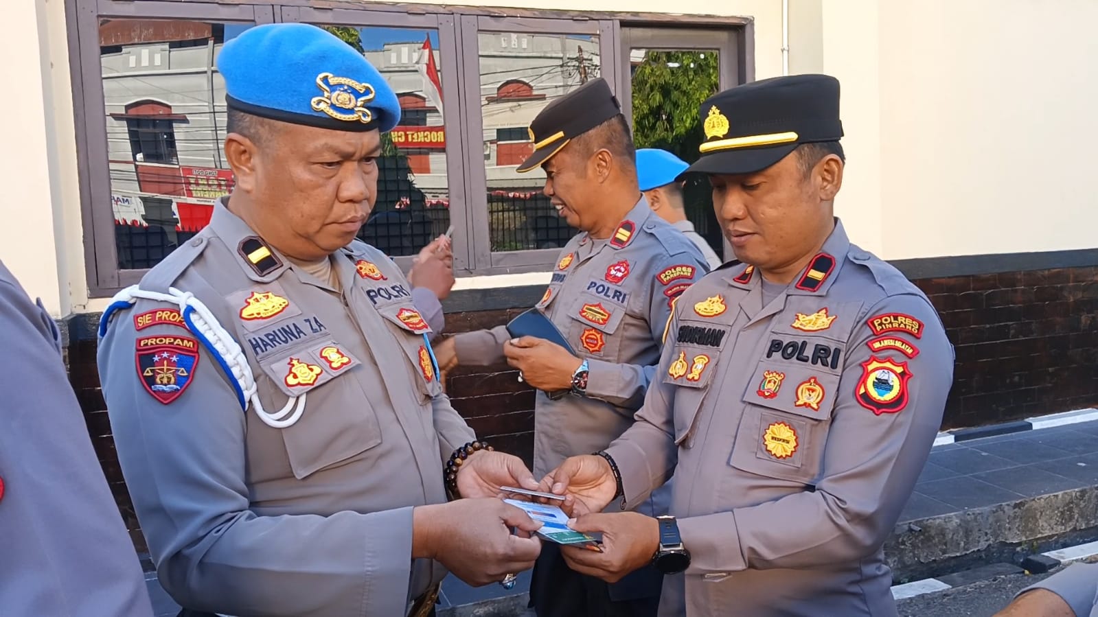 Gaktibplin Polres Parepare Perkuat Disiplin Personel