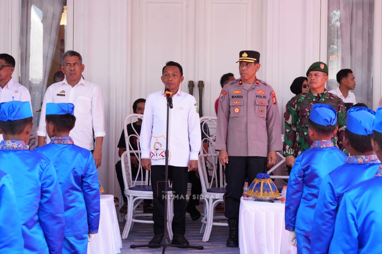 Bupati Sidrap Dorong Mental Juara Pelajar Dibangun Sejak Dini