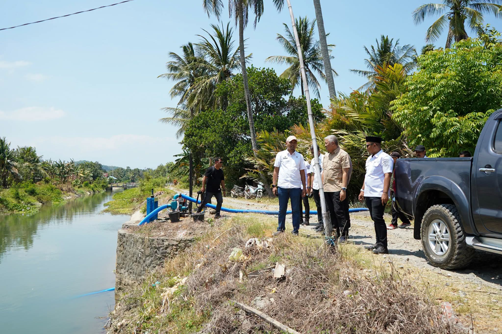 Pompanisasi Diperkuat, Petani Pinrang Tetap Bertanam di Tengah Kemarau