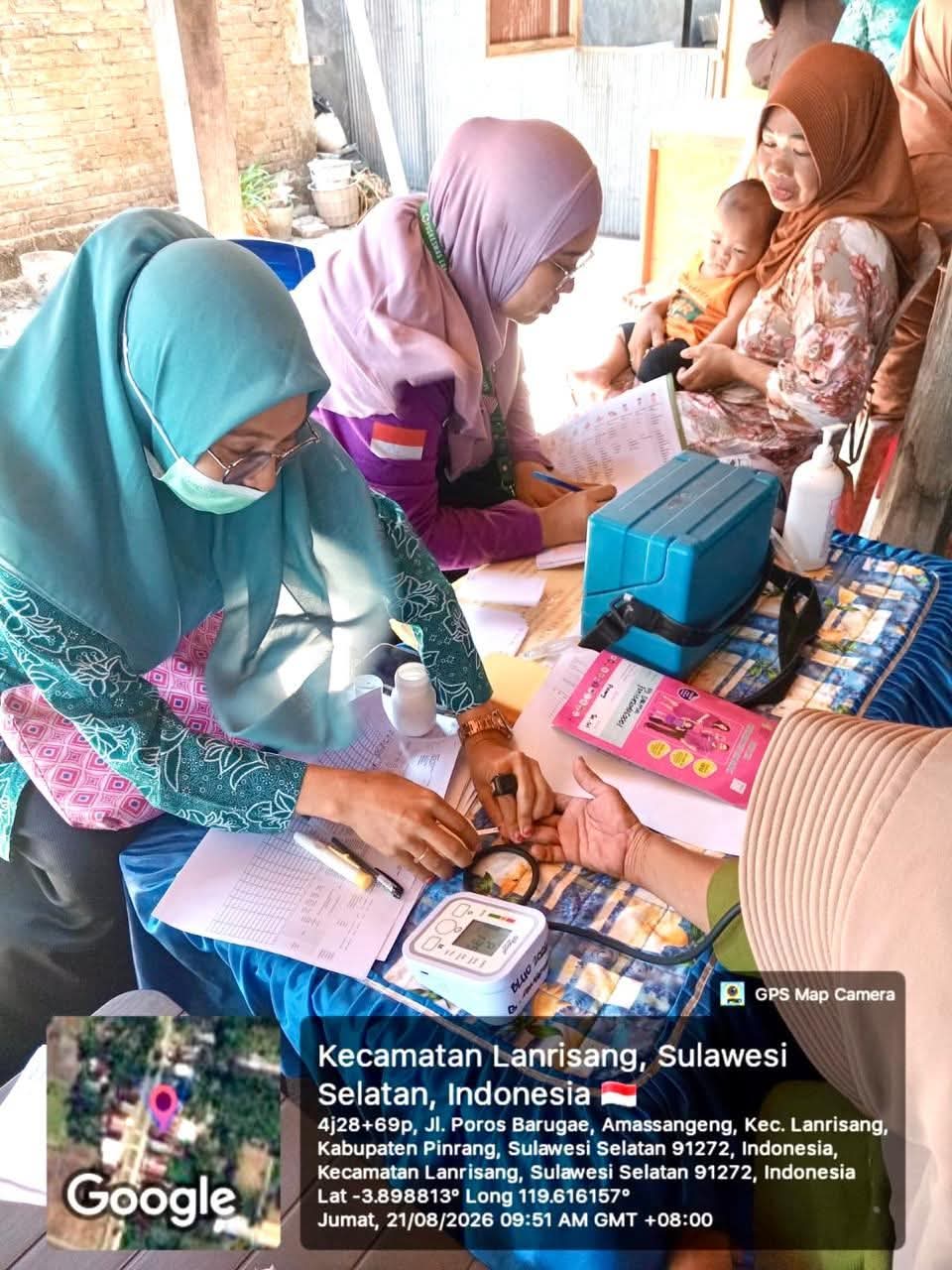 CKG di Posyandu ILP Amassangan Perkuat Layanan Kesehatan Warga