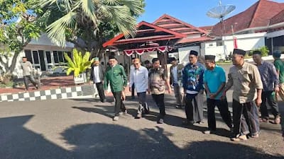 Wali Kota Parepare Lepas Delegasi PC NU Menuju Muktamar ke-35 di Jombang