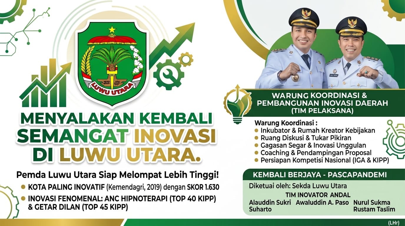Menghidupkan Kembali Semangat Inovasi, Pemda Luwu Utara Siap Melompat Lebih Tinggi