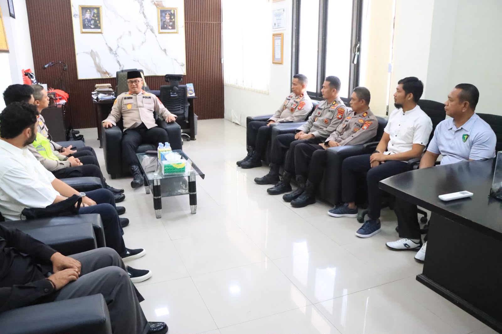 Kapolda Sulbar Kunjungi Polres Majene, Tekankan Penguatan Soliditas dan Antisipasi Karhutla